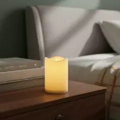 Vela A Pilas Velon 15cm Deco Hogar Centro De Mesa Zn - Mister Market Mayorista