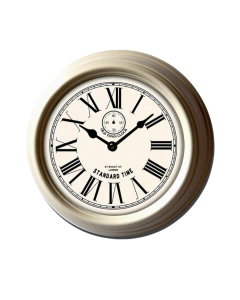 Reloj Pared Metalico Hogar Deco 22 Cm Vintage Mk - comprar online