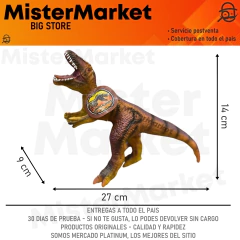 Dinosaurios De Goma giganotosaurus - comprar online