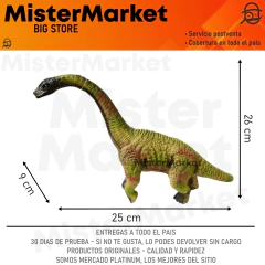 Dinosaurios De Goma brontosaurus - comprar online