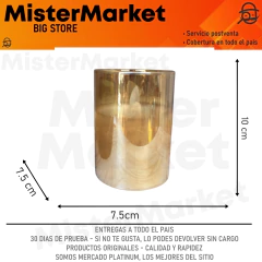 Vela Con Pilas Velones Velas Deco Luz Calida Led Zn - comprar online