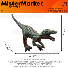 Dinosaurios De Goma indominus rex - comprar online