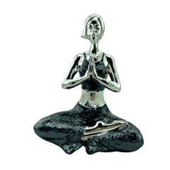 Mujer Posición Mariposa Yoga Figura rativa Relax Zen - comprar online