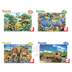 Rompecabeza 100 Piezas Animales Puzzle Divertido Juego Antex
