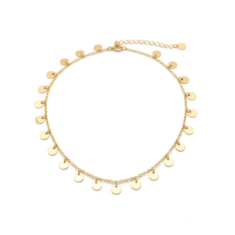 Corrente Medalhas Semijoia