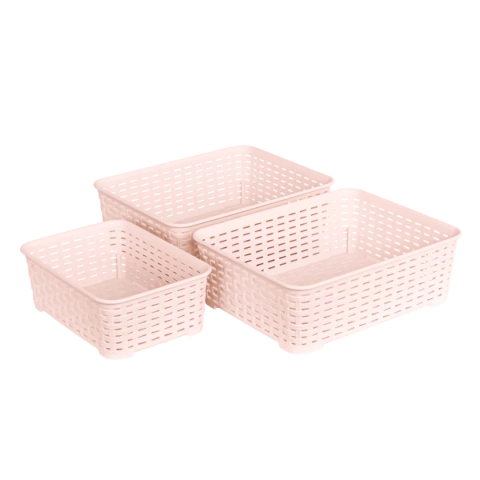 Set Canastas Organizadoras De Plastico Tavarua 3L X2u. Y 1,4 L - comprar online