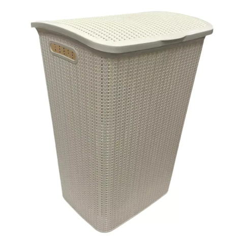 Cesta Canasto De Ropa Delux Con Tejido Plástico - Multienvase