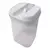 Frasco Hermetico Acrilico Bajo 0,9 Lt Con Tapa
