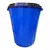 Tacho De Basura Redondo 70 Litros Tapa Plana Cesto Reforzado - tienda online