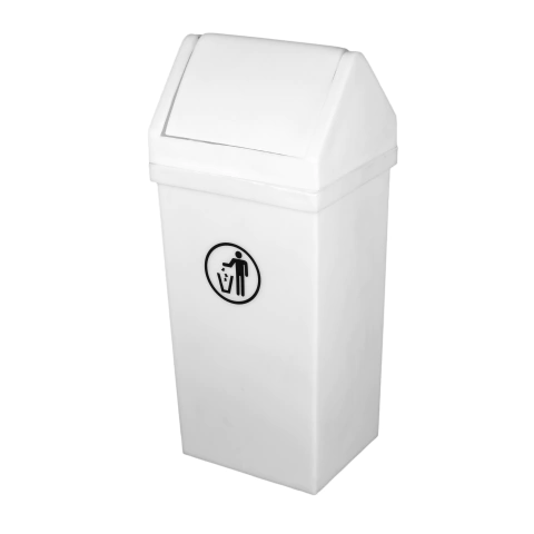 Basurero de rotomoldeo vaiven de 100Lts