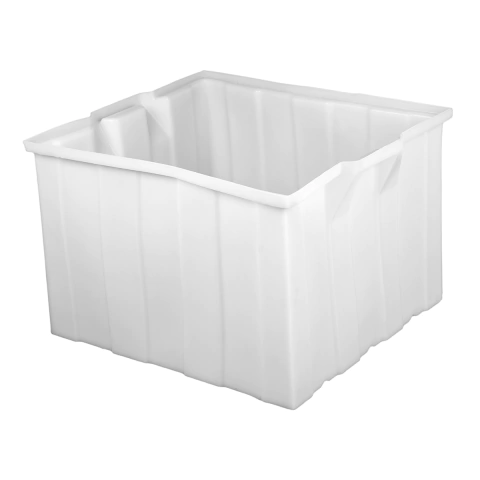 Cajon Contenedor Apilable 130 Litros Macoser 68x62x48 cm