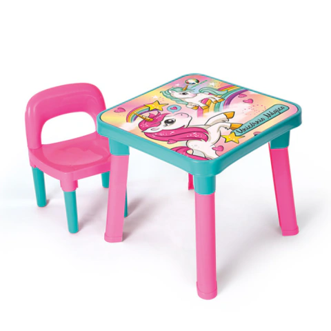 Combo Set Infantil Plastico Mesa + Silla - comprar online