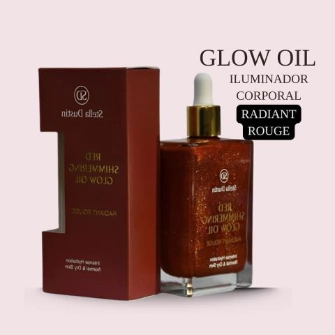 Iluminador Óleo Corporal Stella Dustin Radiant Rouge- 100ml - comprar online