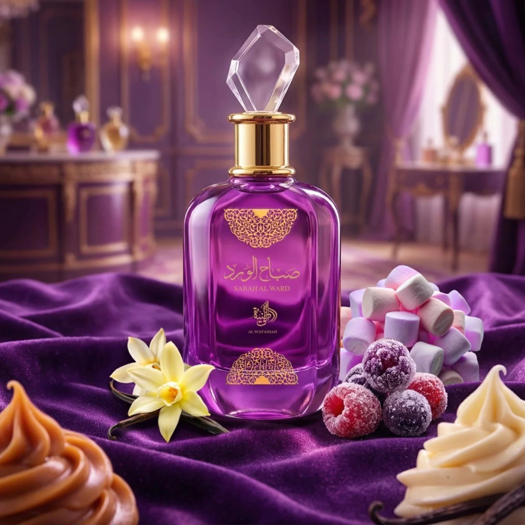 Sabah Al Ward Delilah Al Wataniah Perfume Feminino Árabe 100ml