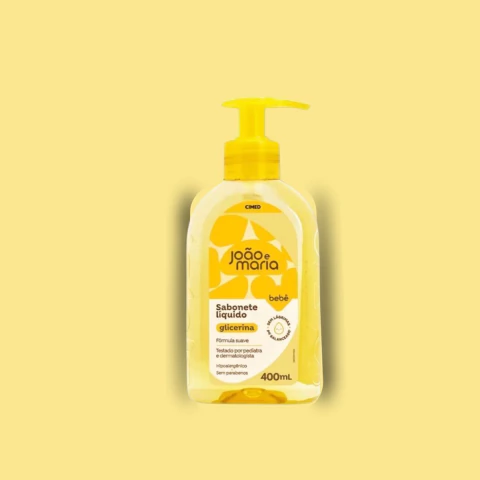 Sabonete Líquido 200ml e 400ml – João e Maria