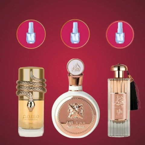 COMBO: MUSAMAM - FACKAR ROSE - DURRAT