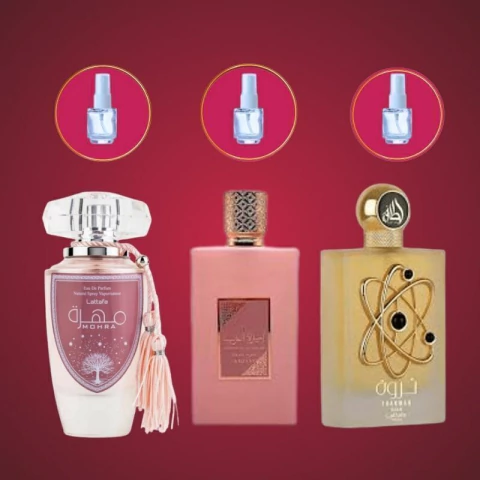 COMBO MOHRA - AMERAT PRIVE - THARWAH GOLD