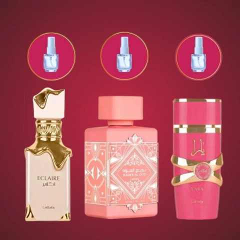 COMBO ECLAIRE- AL NOBLE BLUSH - YARA CANDY