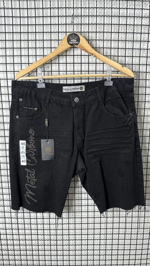 Bermuda jeans - Metal carbono - comprar online