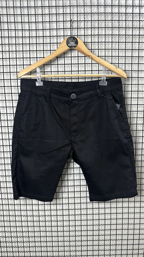 Bermuda preta - city denim - comprar online