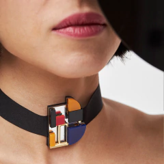 Colar Bauhaus cores - comprar online