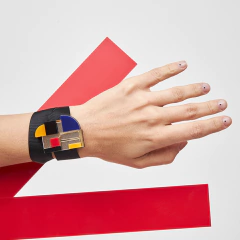 Colar Bauhaus cores - loja online