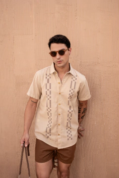 Camisa de Linho Traçados