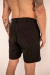 Bermuda Alfaiataria Risca Giz Preto - comprar online