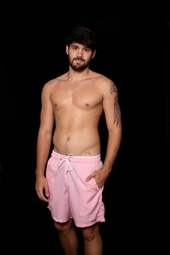 Short Tactel Rosa bebe