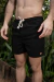 Short Preto em Linho Curto - comprar online