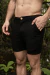 Bermuda Alfaiataria Linho Preto - comprar online