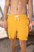 Bermuda Moletom Mostarda - comprar online