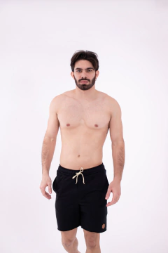 Bermuda Moletom Preto