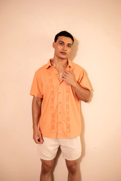 Camisa de Linho Bandeirolas - comprar online