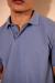 Camisa Polo Piquet Azul - Estação 7