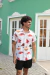 Camisa Estampada Litoral na internet