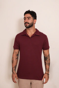 Camisa Polo Tricô Park Bordô