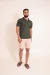 Camisa Polo Tricô Verde Militar - loja online