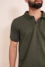 Camisa Polo Tricô Verde Militar - Estação 7
