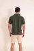 Camisa Polo Tricô Verde Militar na internet