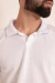 Camisa Polo Tricô Branca - Estação 7