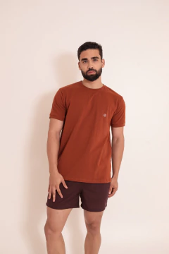 Camiseta Básica Cotton Caramelo - comprar online