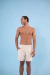 Short Praia Mescla Creme - loja online