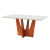Mesa Albacete Retangular 1,60m + 6 lugares - Design Contemporâneo para Sala de Jantar - comprar online