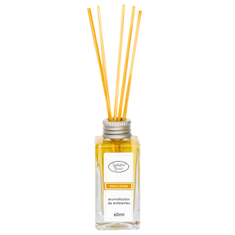 Aromatizador de Ambientes Cravo e Canela - Vidro 60ml