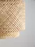Pantalla colgante ningh 40x40x37cm natural - comprar online