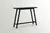 Recibidor chaio 100x30x80cm laqueado negro - comprar online