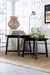 Mesa ratona circular 70x70x50cm negra - DALA Deco & Home Demo