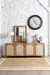 Rack arco cuatro puertas 180x40x70cm enteladas en yute engomado - DALA Deco & Home Demo