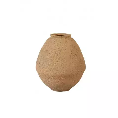 Jarrón terracota 27.5x30cm visón